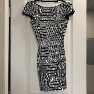 Sequin Mini Dress